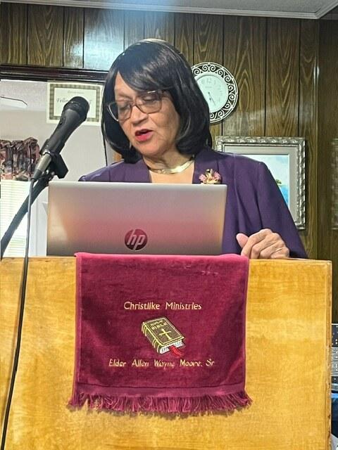 First Lady Mother Lavosha Moore of Christ Like Ministries